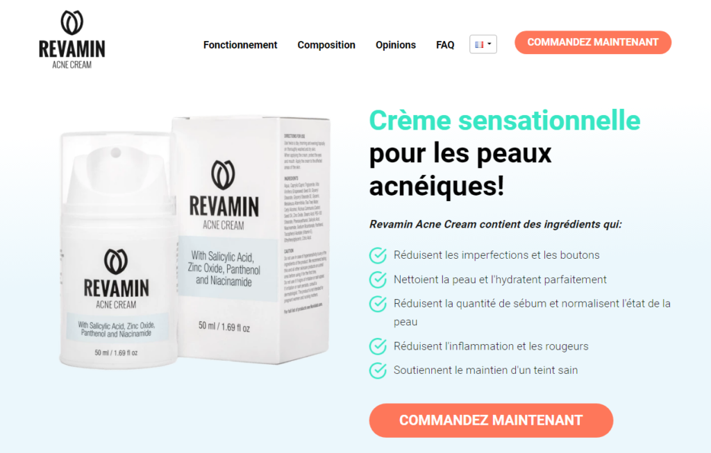 Revamin Acne Cream Commentaires