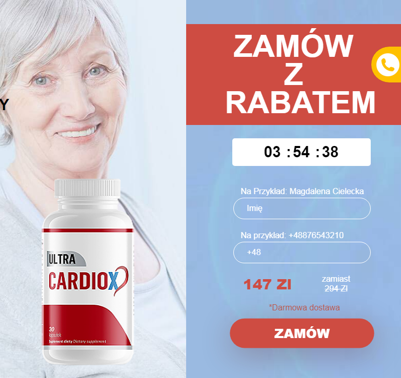 Ultra CardioX Składniki