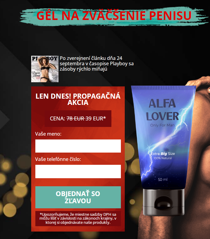 Alpha Lover Slovakia