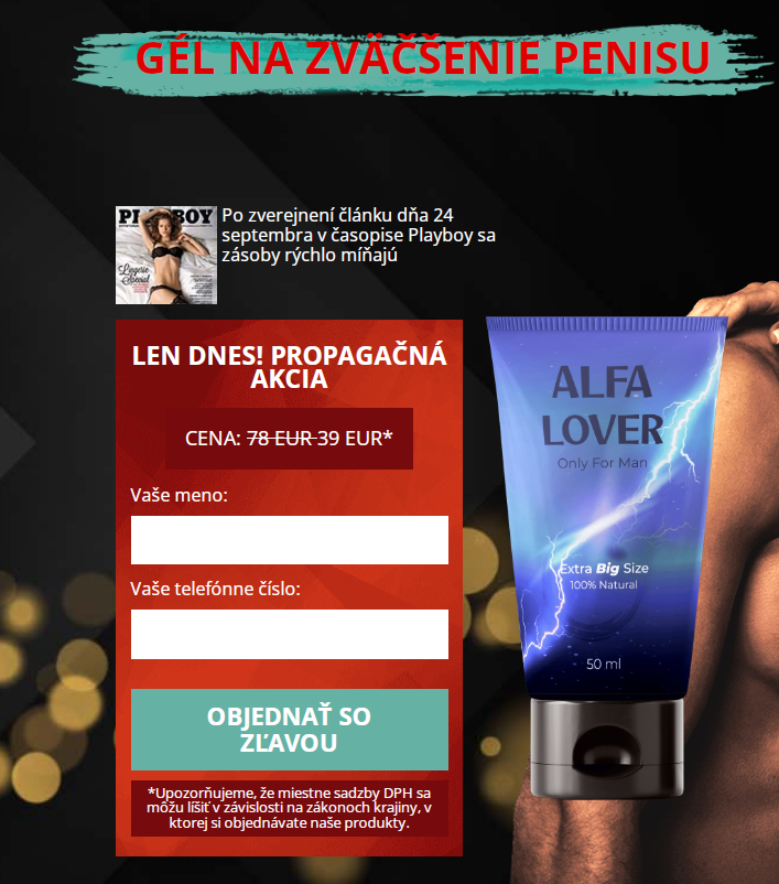 Alpha Lover Slovakia
