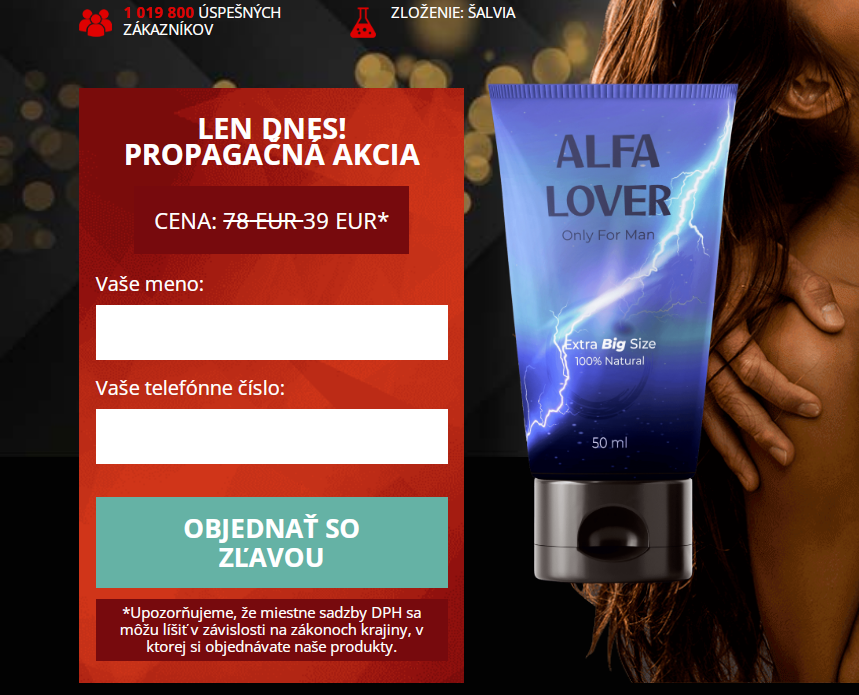 Alpha Lover Slovakia