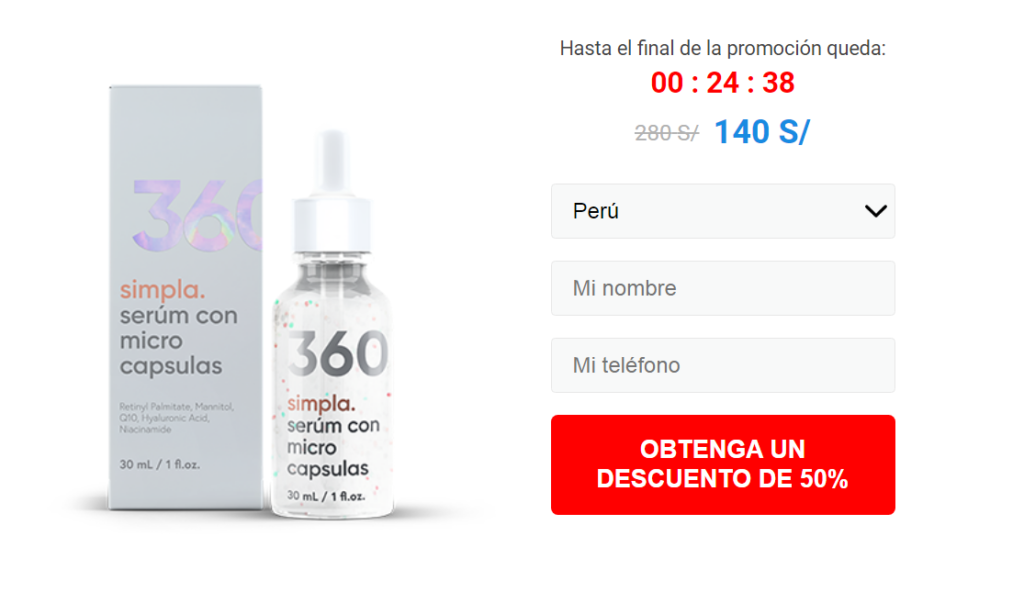 Simpla 360 Precio