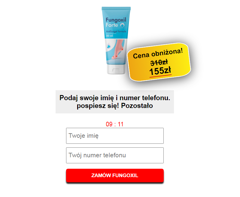 Fungoxil Forte Cena Â£