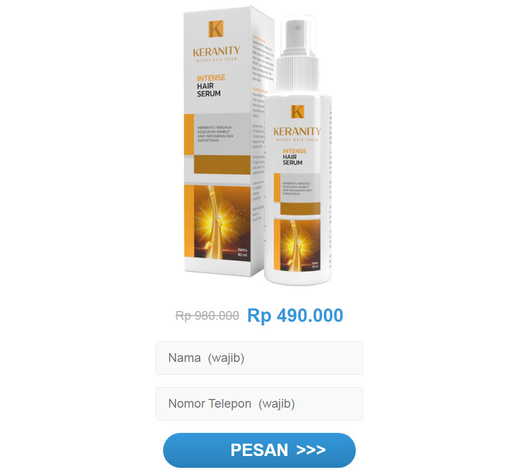 Keranity harga