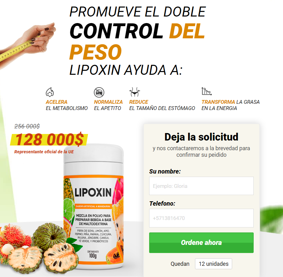 Lipoxin Precio