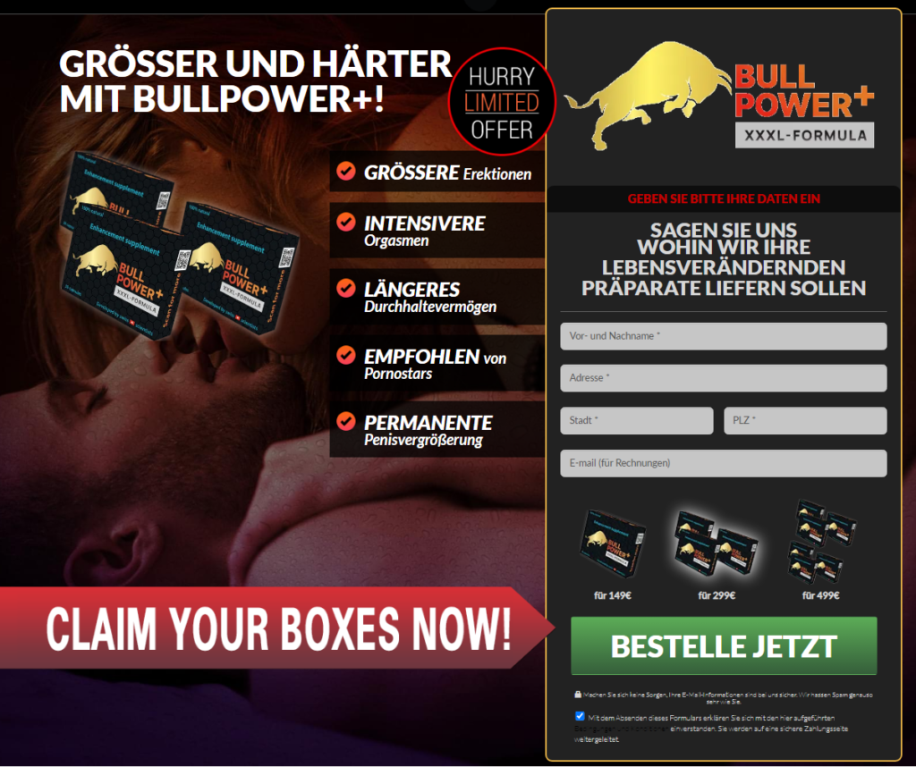 Bull Power + Male Enhancement Austria
