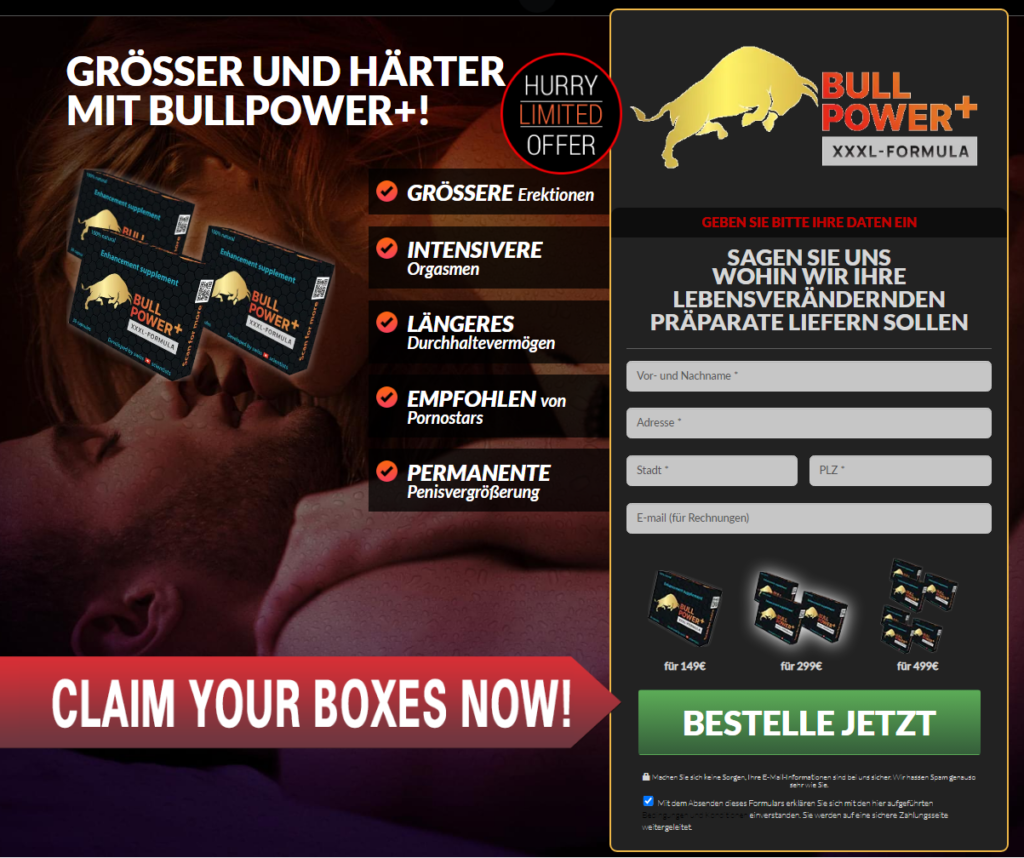 Bull Power + Male Enhancement Austria