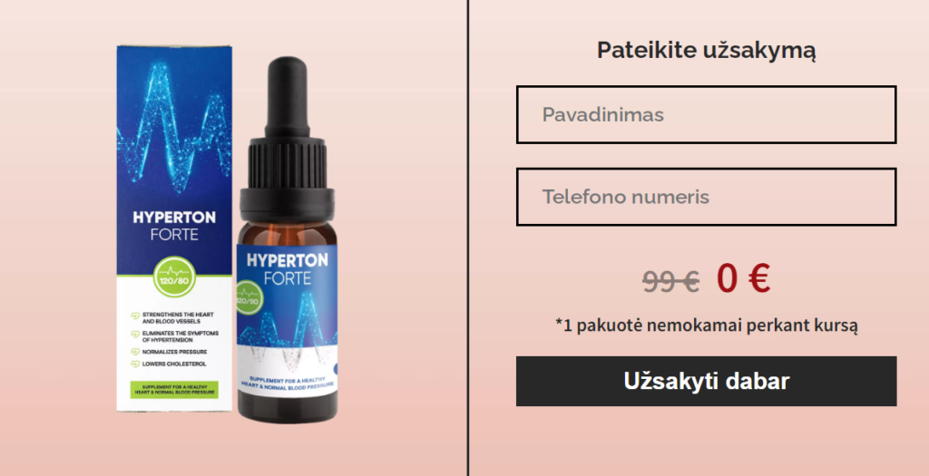 Hyperton forte  apžvalgos