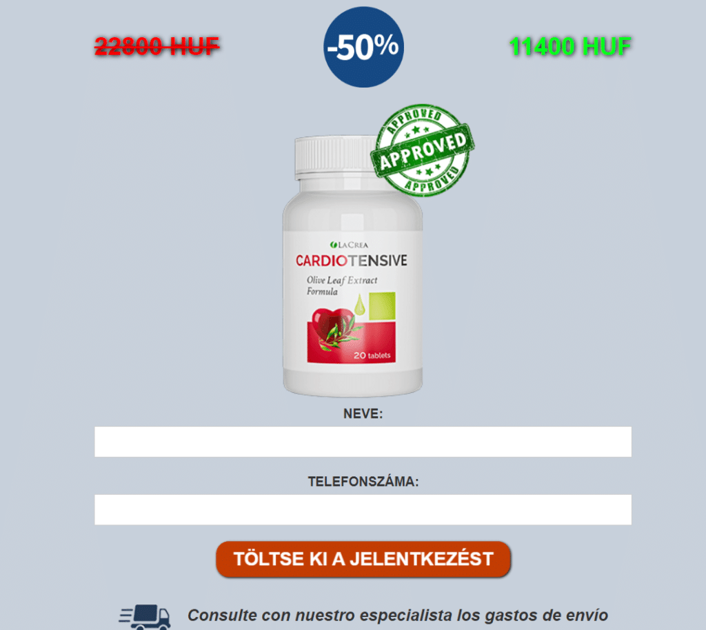 Cardiotensive Előnyök