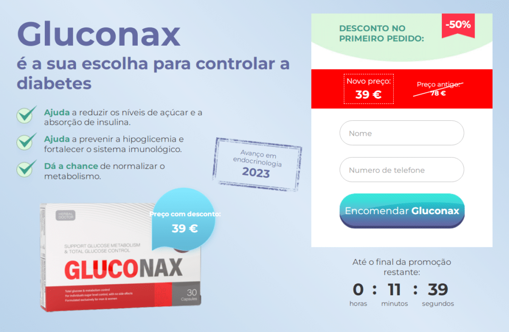 Gluconax Preço