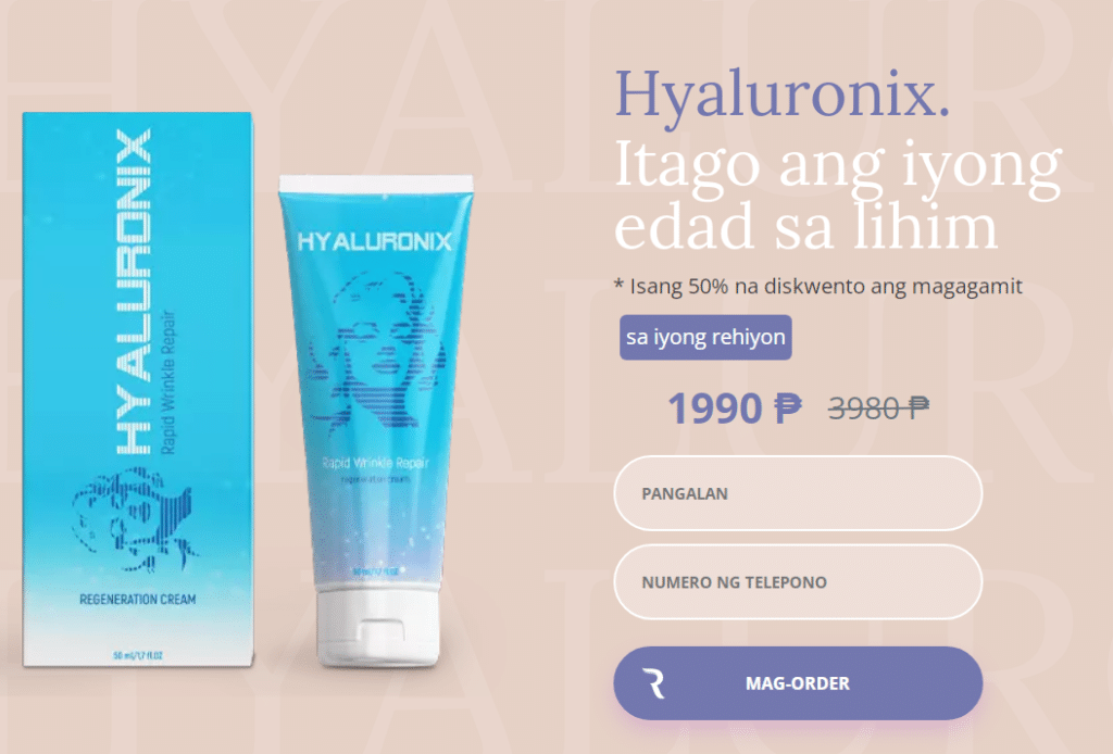 Hyaluronix Cream