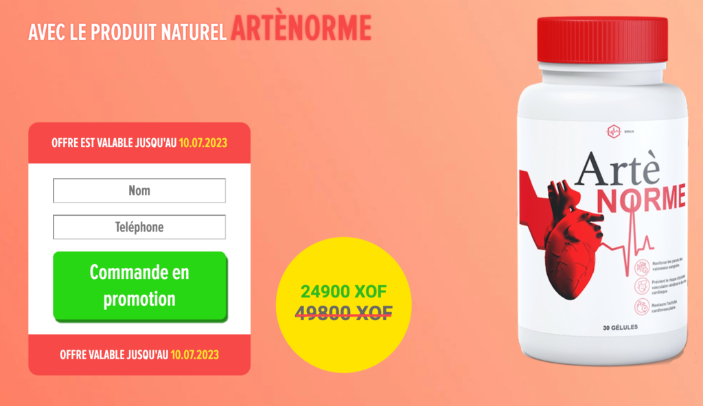 Artenorme capsule