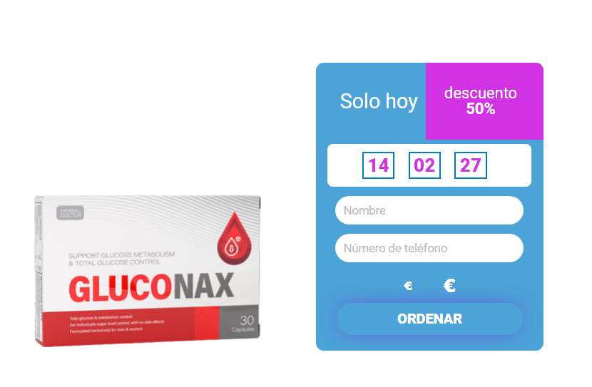 Gluconax cápsula