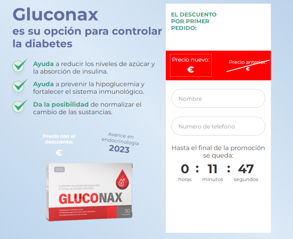 Gluconax Precio