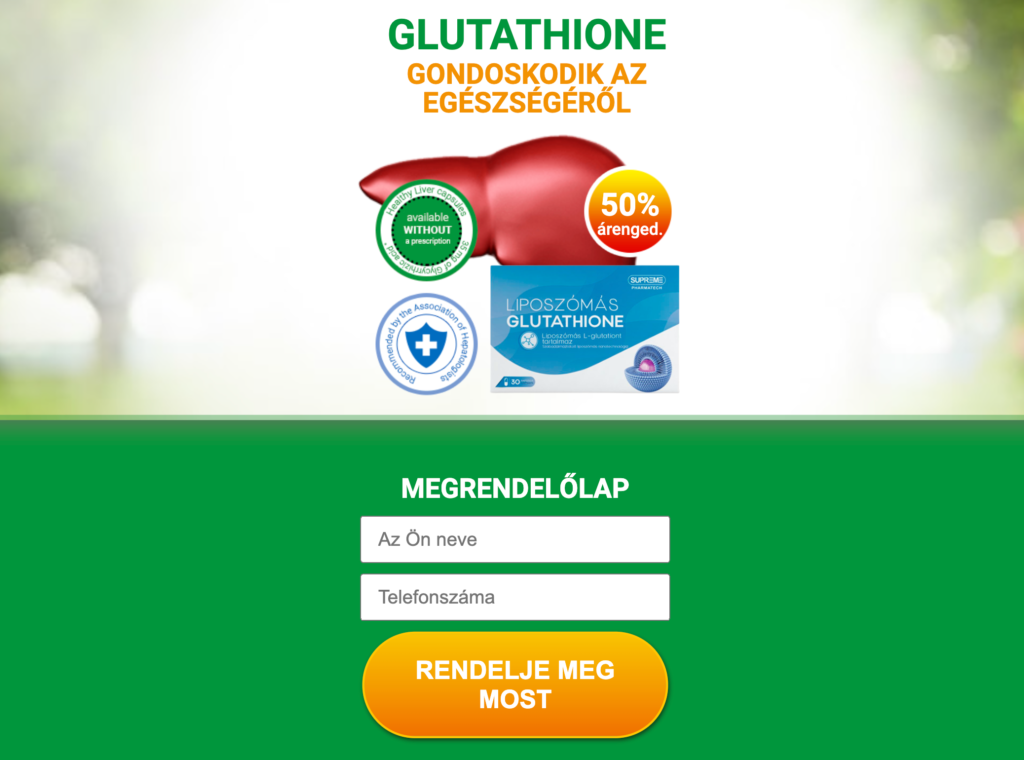 Glutathione kapszula