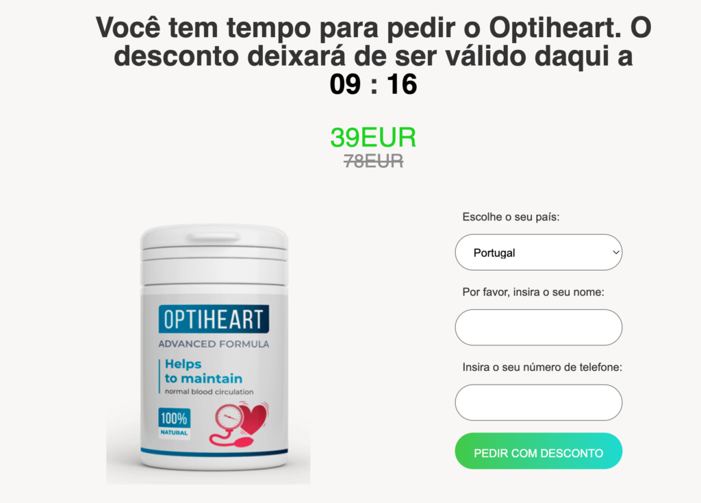 Optiheart cápsula