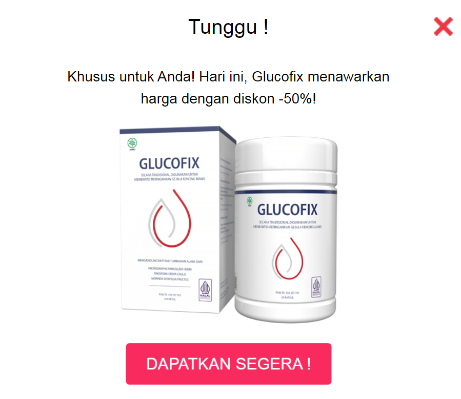 Glucofix ulasan