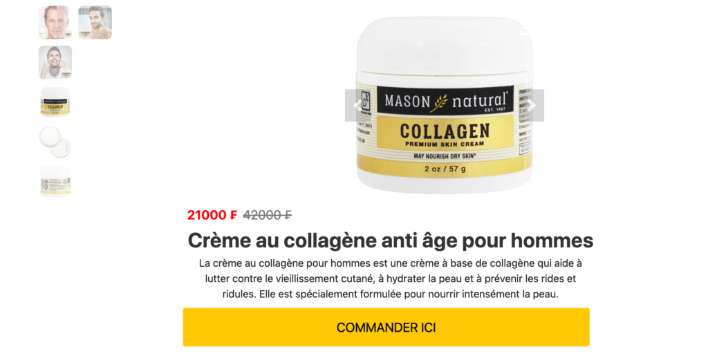 Mason Natural crème