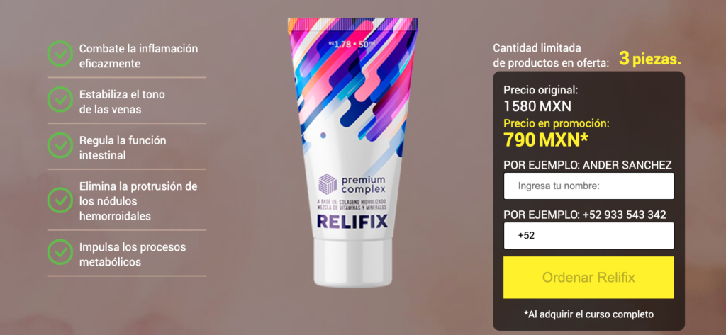 Relifix Reseñas