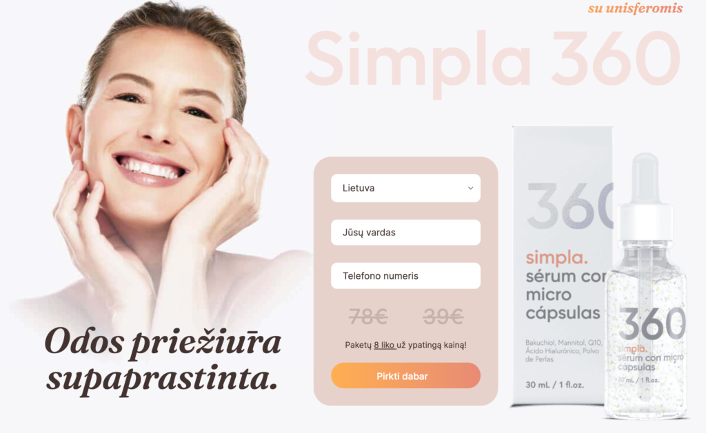 Simpla 360 kremas