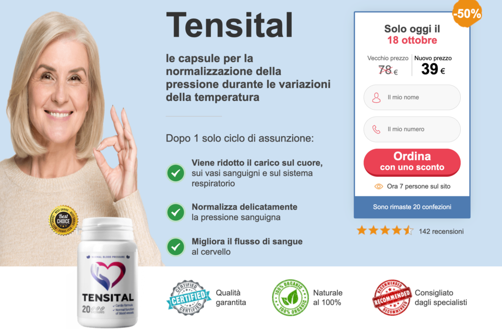 Tensital Benefici