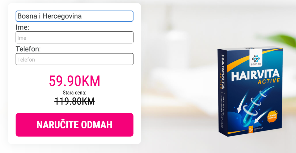 Hairvita Active kapsula