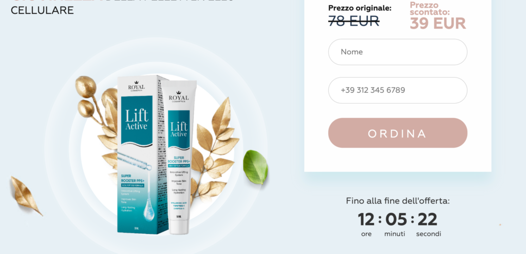 Liftactive crema