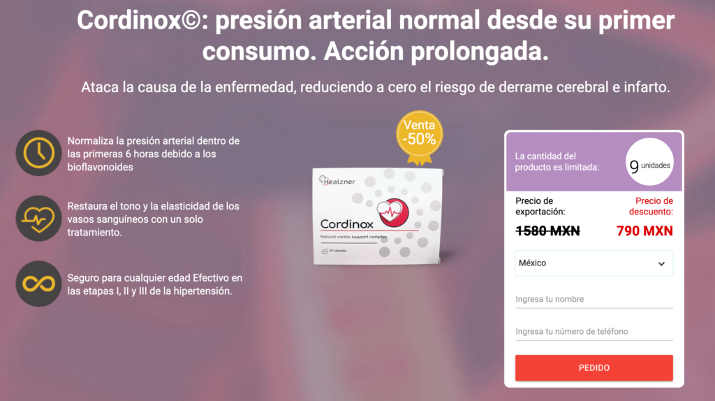Cordinox cÃ¡psula